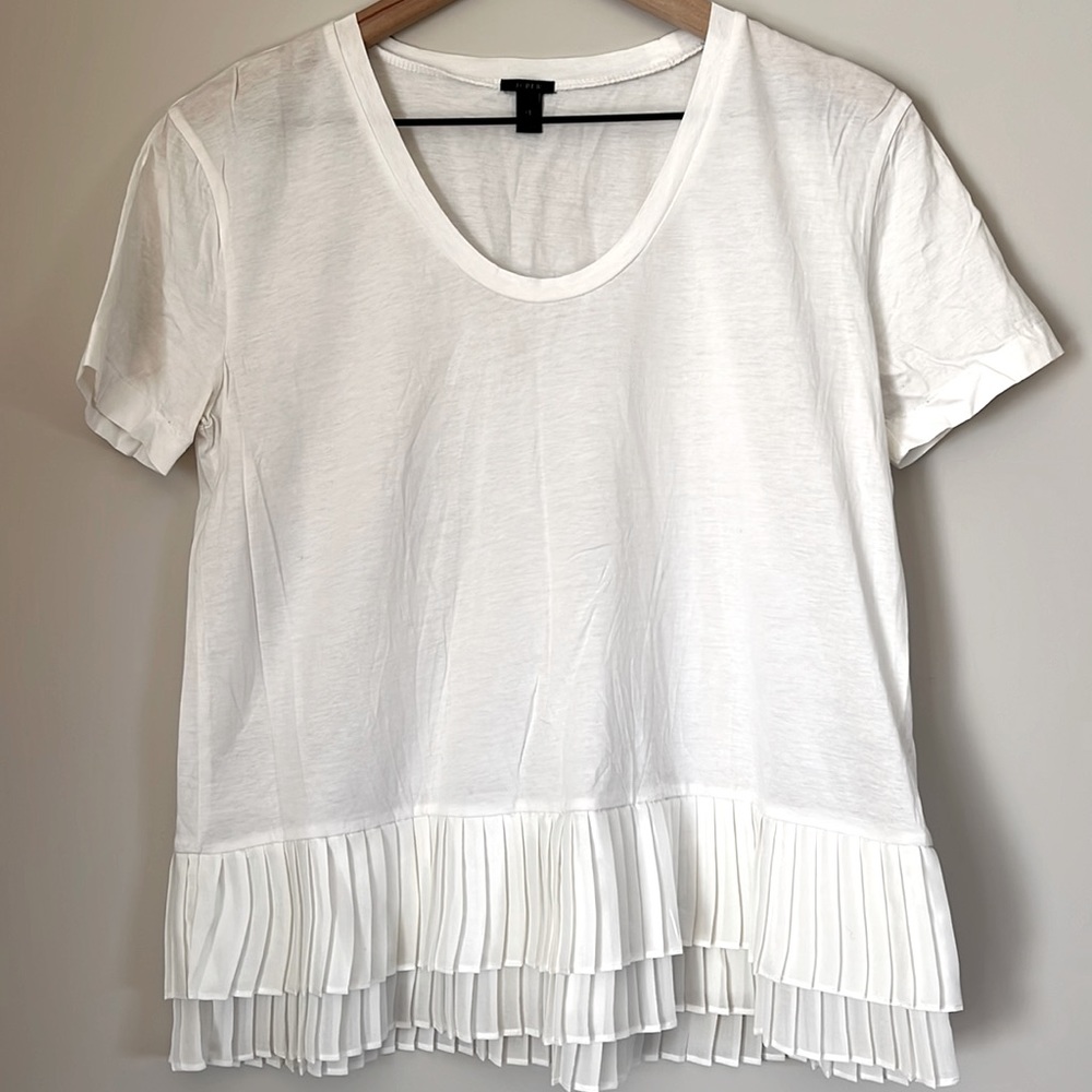 Jcrew peplum T-shirt